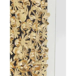 Cadre Décoratif Gold Flower 120X120Cm