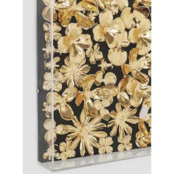 Cadre Décoratif Gold Flower 120X120Cm