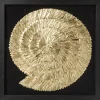 Cadre Décoratif Golden Snail 120X120Cm
