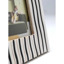 Cadre Photo Black Stripes10X10Cm