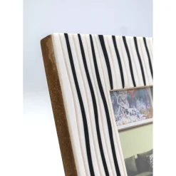 Cadre Photo Black Stripes10X10Cm