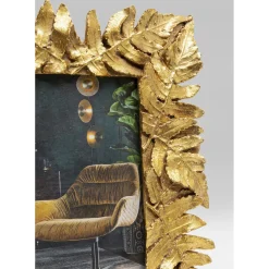 Cadre Photo Gold Leaves 10X15Cm
