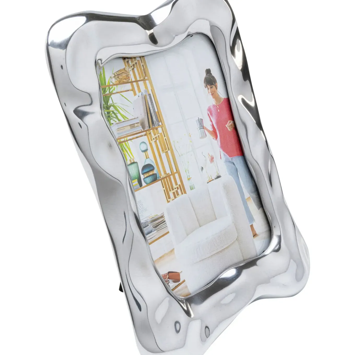 Cadre Photo Jade Swing Argente 13X18Cm