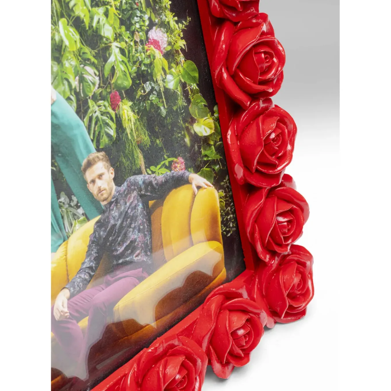 Cadre Photo Romantic Rose Rouge 20X25Cm