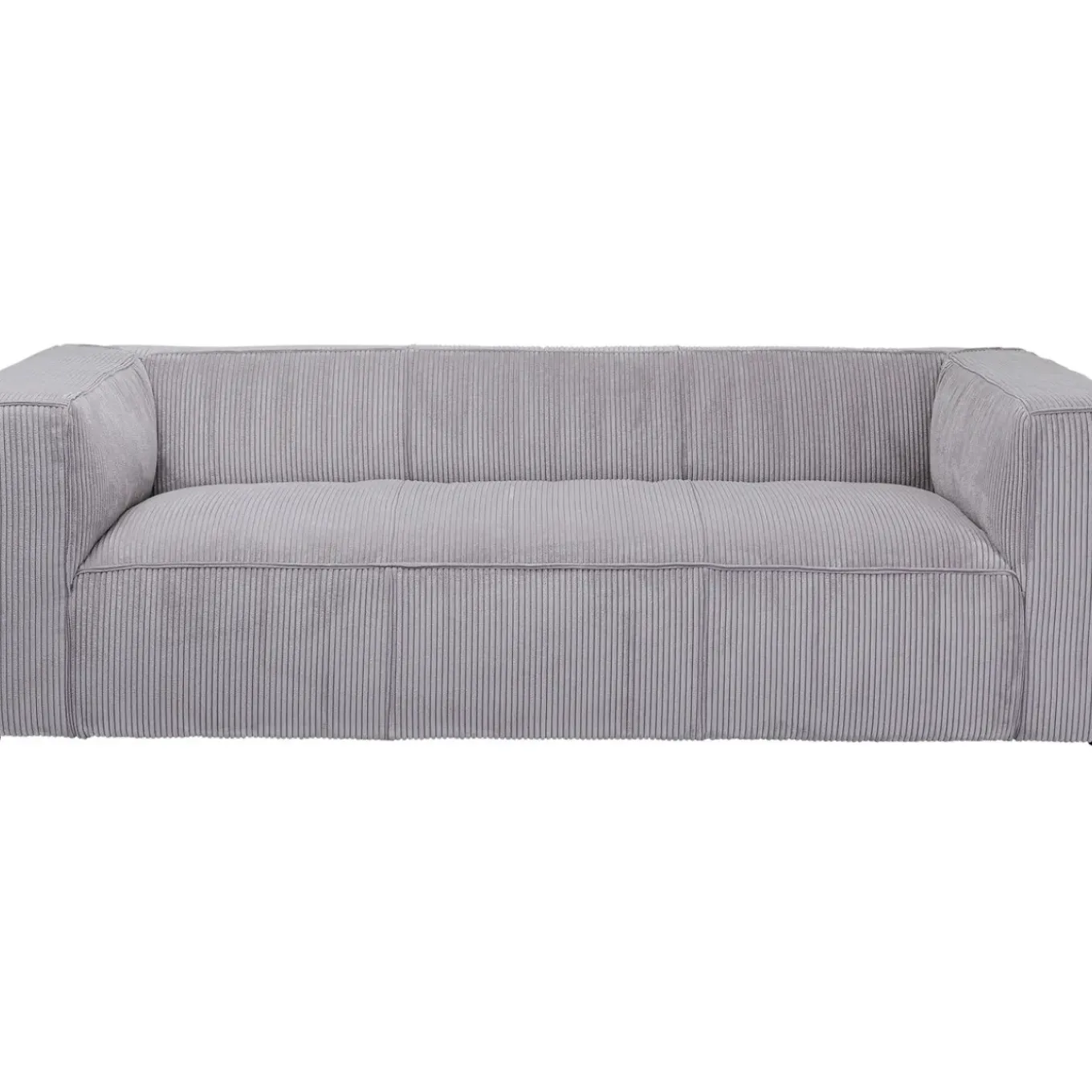 Canapés Cubetto Cord 3-Places Gris Clair 220Cm