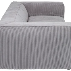 Canapés Cubetto Cord 3-Places Gris Clair 220Cm