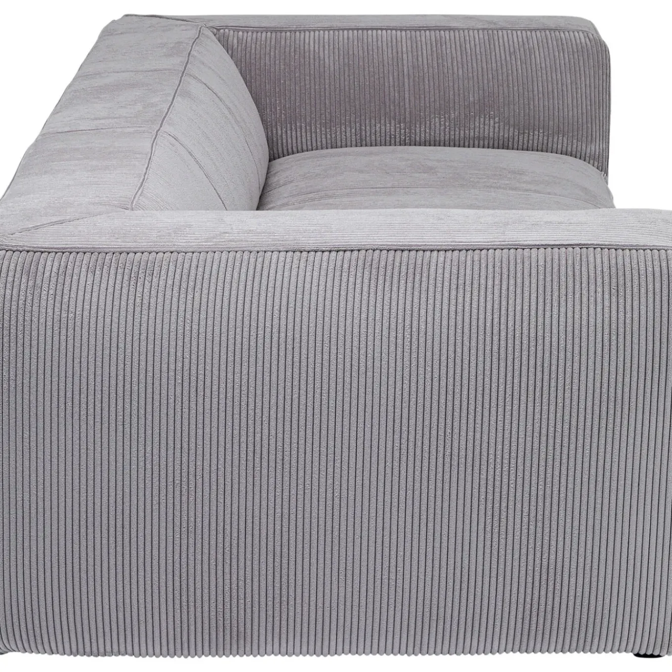 Canapés Cubetto Cord 3-Places Gris Clair 220Cm