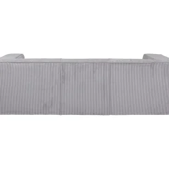 Canapés Cubetto Cord 3-Places Gris Clair 220Cm