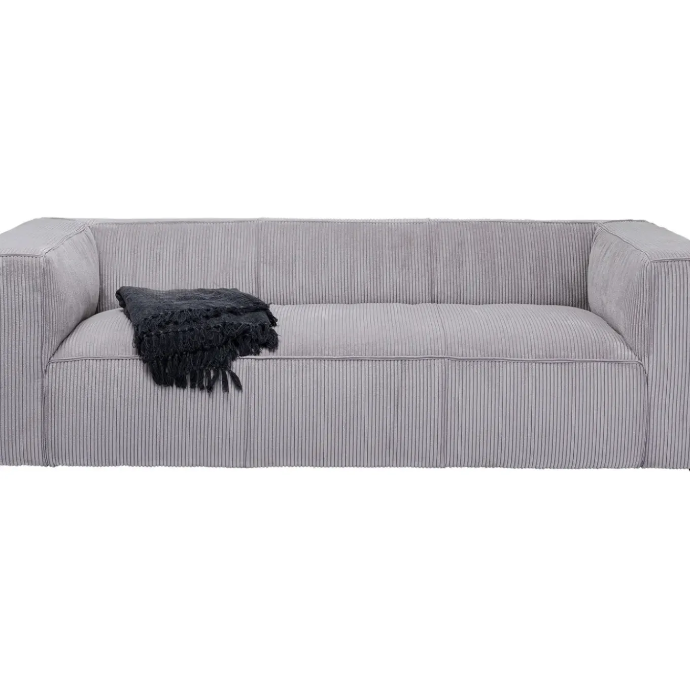 Canapés Cubetto Cord 3-Places Gris Clair 220Cm