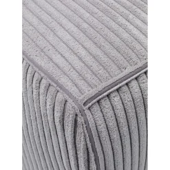 Canapés Cubetto Cord 3-Places Gris Clair 220Cm