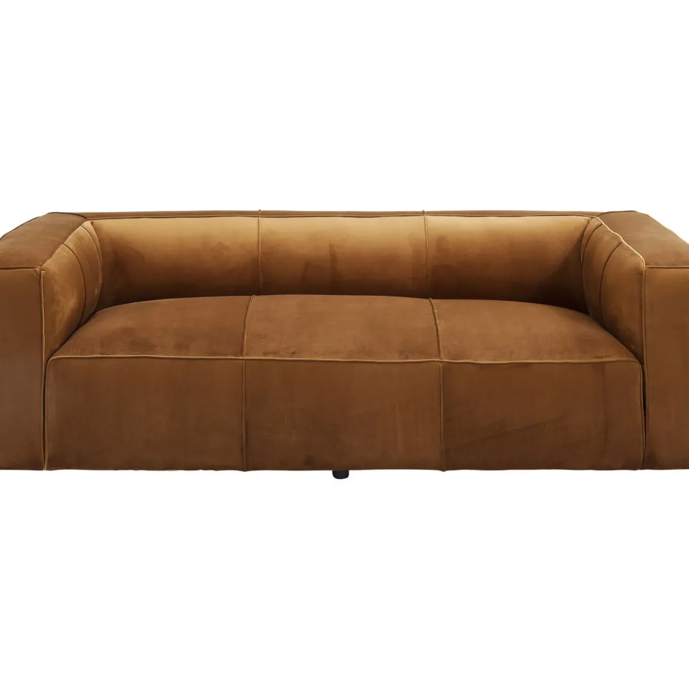 Canapés Cubetto 3-Places Velours Marron 220Cm