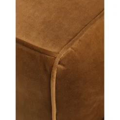 Canapés Cubetto 3-Places Velours Marron 220Cm