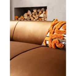 Canapés Cubetto 3-Places Velours Marron 220Cm