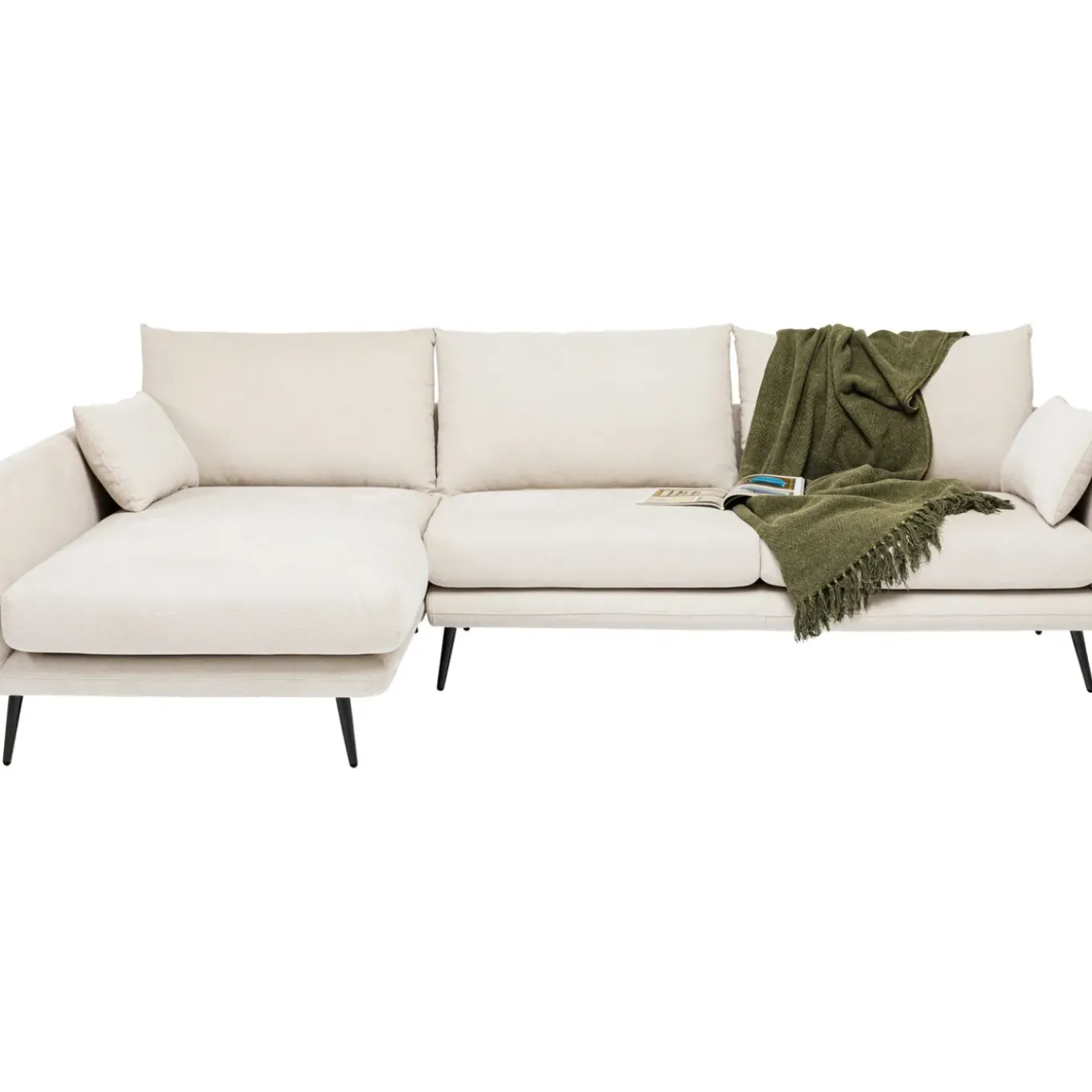 Canapés D Angle Amalfi Gauche Creme 275Cm