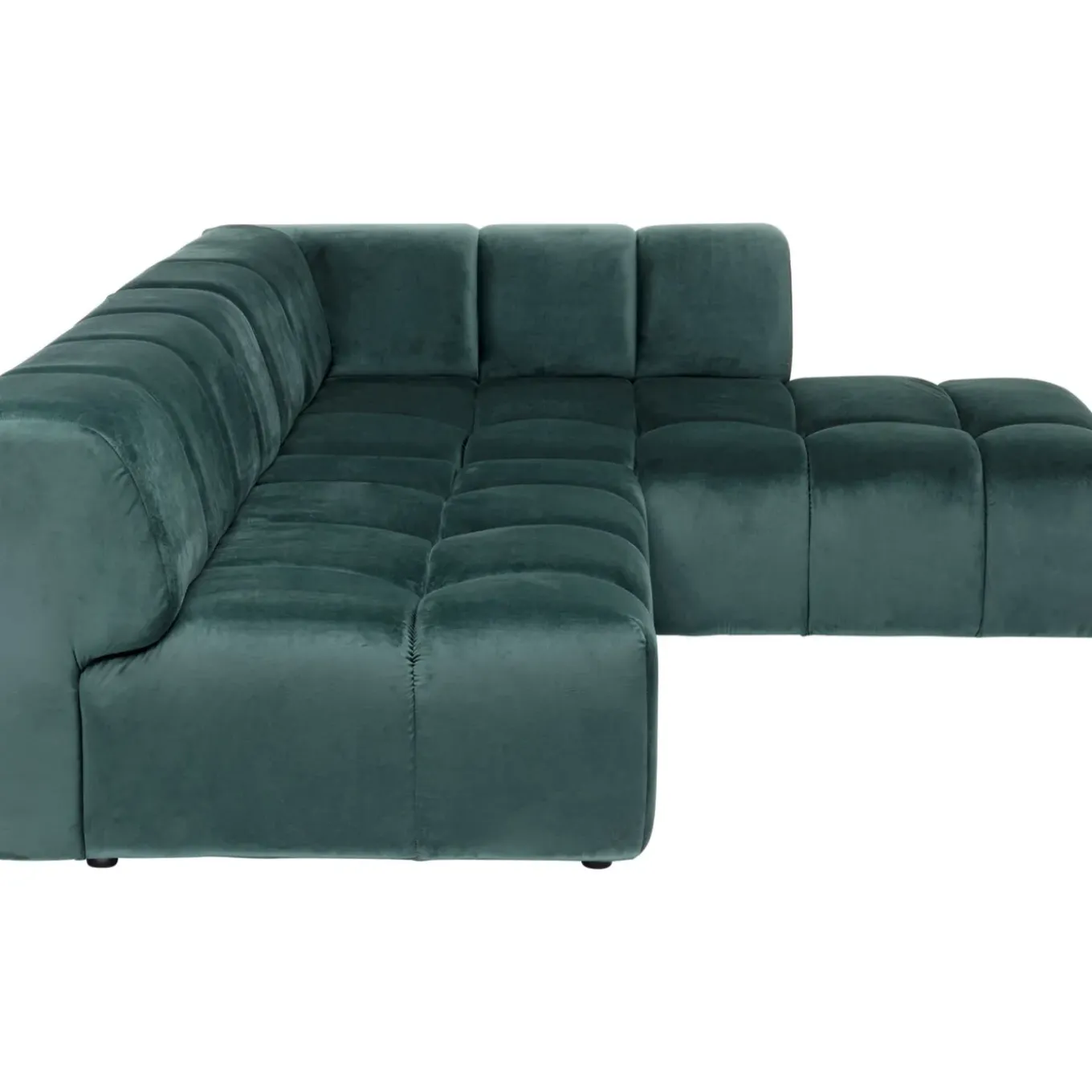 Canapés D Angle Belami Vert Fonce Droite 265Cm