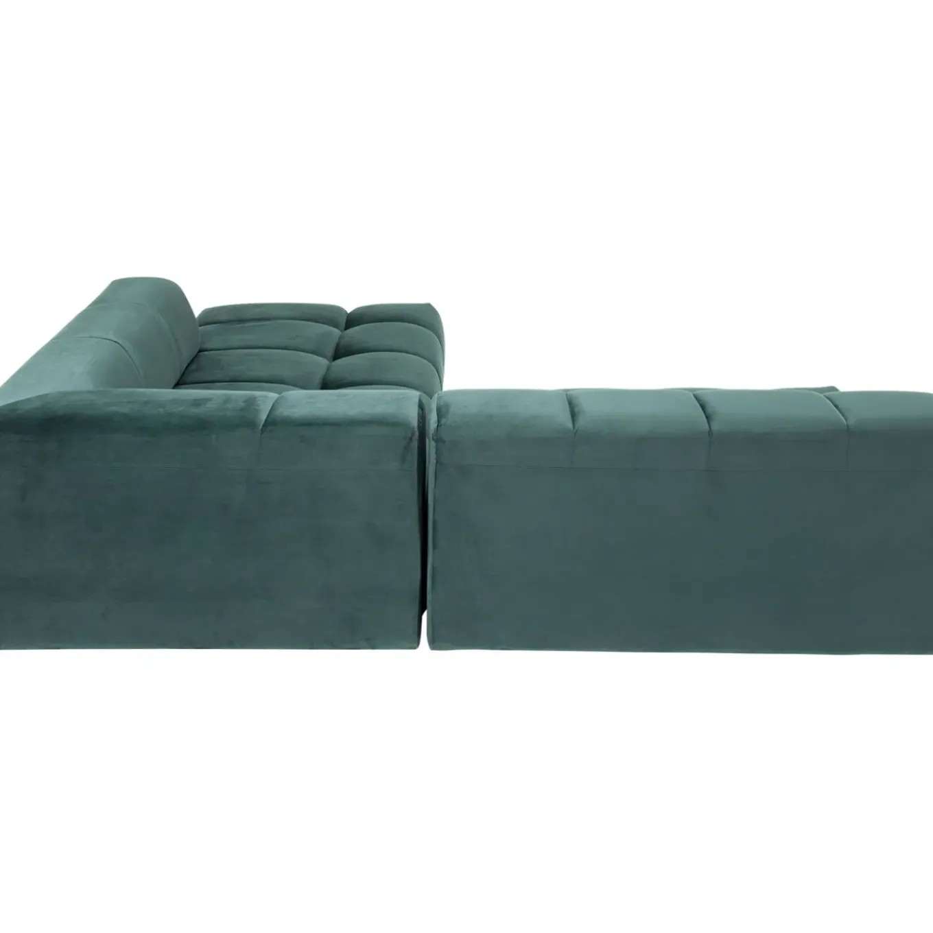 Canapés D Angle Belami Vert Fonce Droite 265Cm