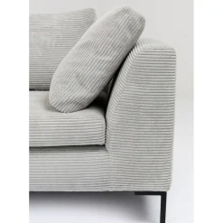 Canapés D Angle Gianni Cord Gris Gauche