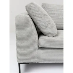 Canapés D Angle Gianni Cord Gris Droite