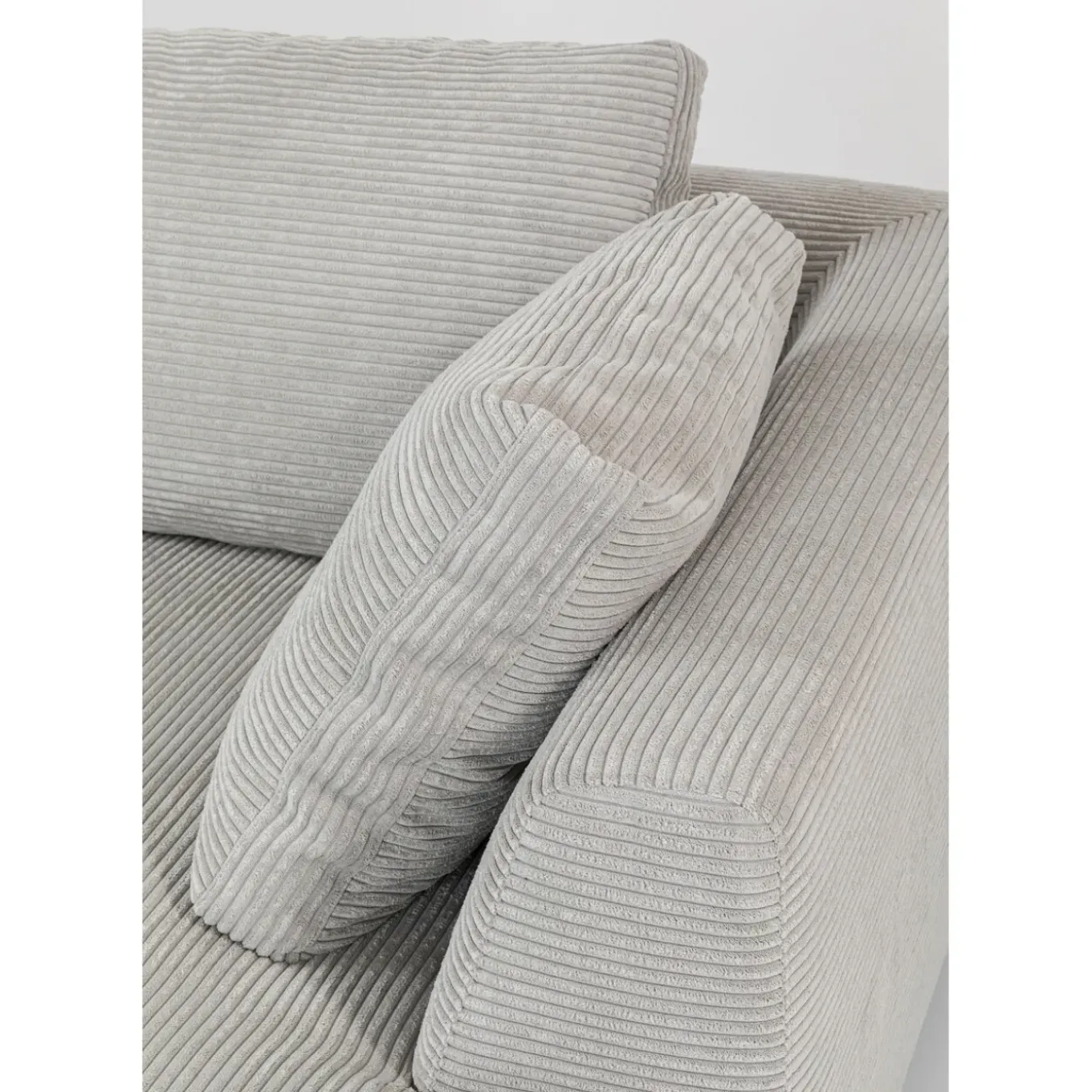Canapés D Angle Gianni Cord Gris Droite
