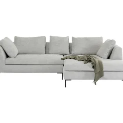 Canapés D Angle Gianni Cord Gris Droite