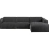 Canapés D Angle Henry Gris Droite 335X170Cm