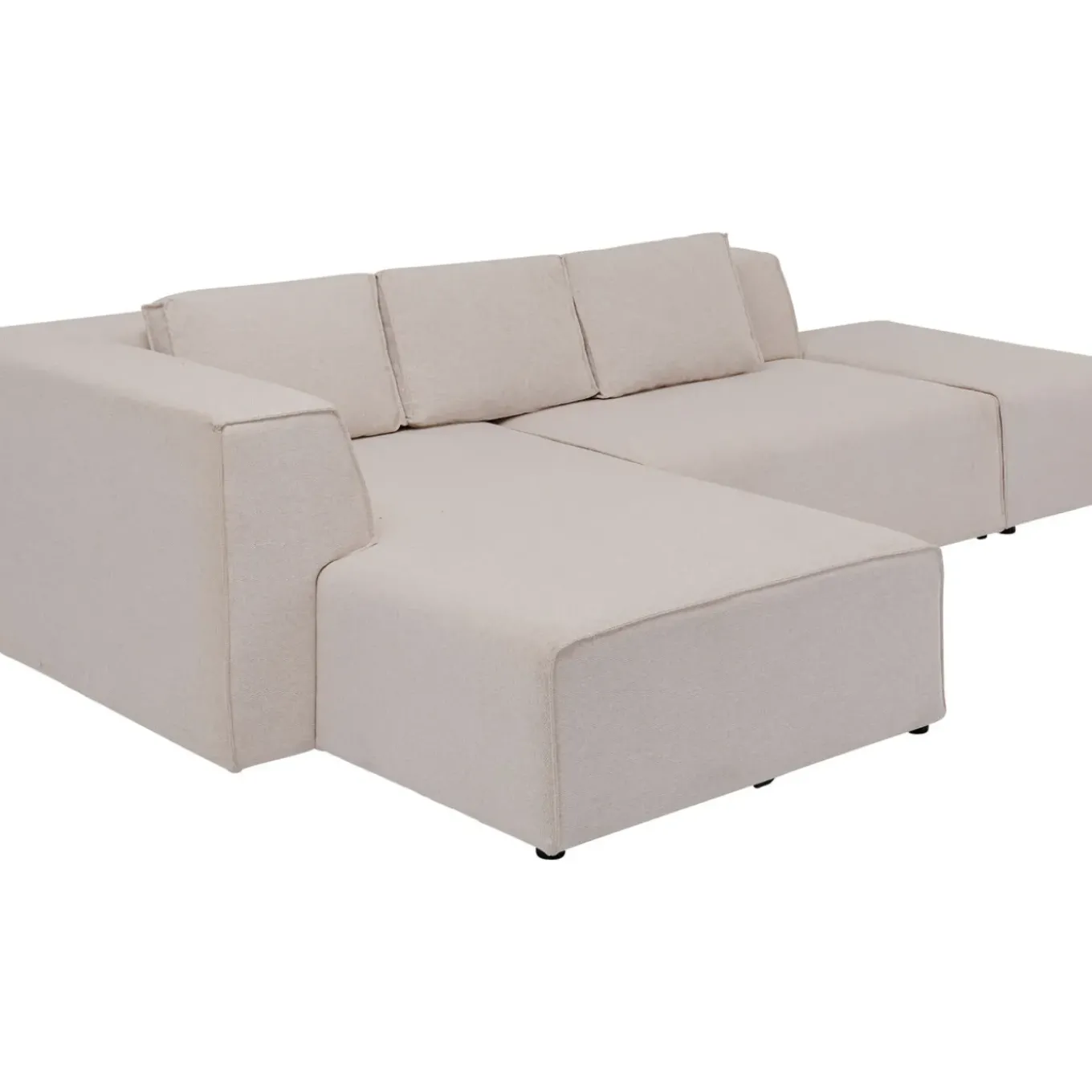 Canapés D Angle Infinity Ottomane Creme Gauche