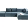 Canapés D Angle Infinity Velours Ocean Droite