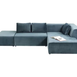 Canapés D Angle Infinity Velours Ocean Droite