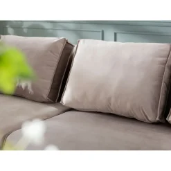 Canapés D Angle Infinity Velvet Taupe Droite