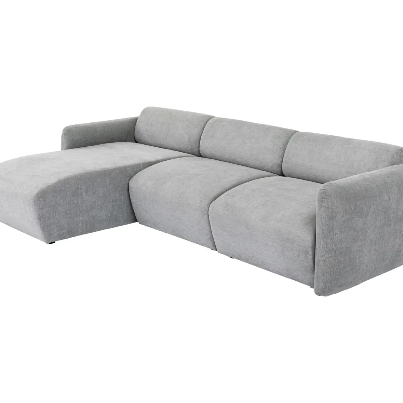 Canapés D Angle Lucca Gris Gauche 255Cm