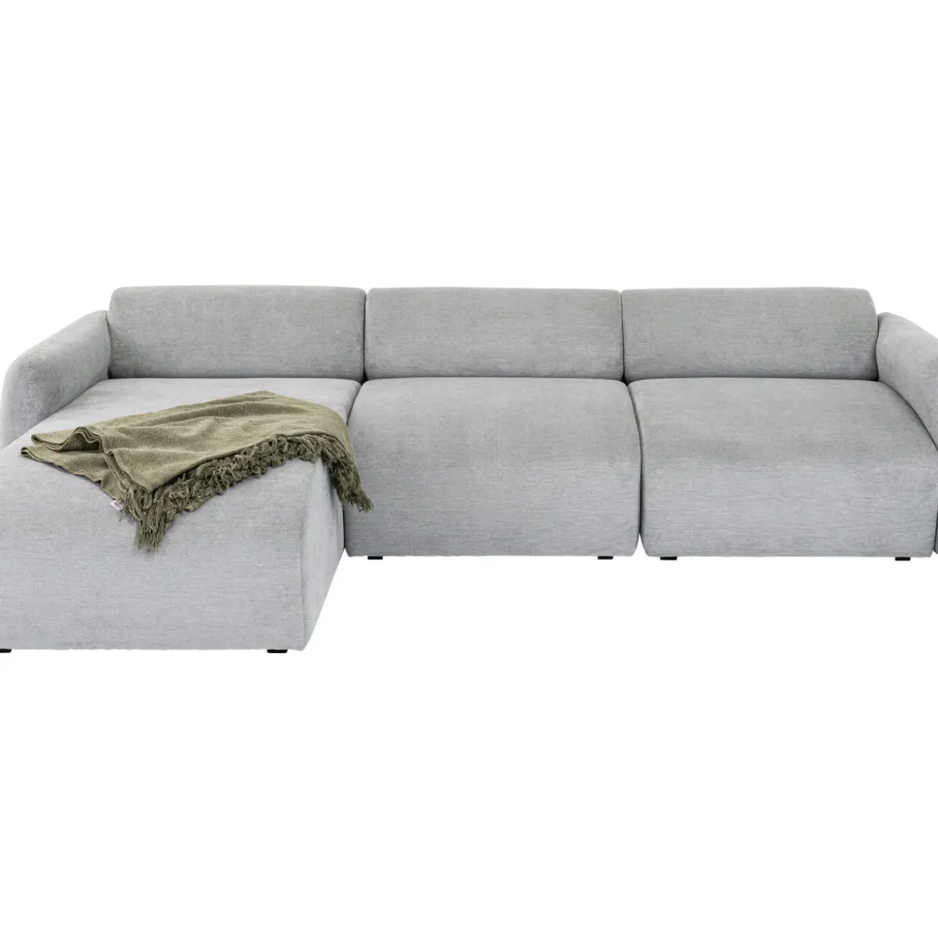 Canapés D Angle Lucca Gris Gauche 255Cm