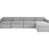 Canapés D Angle Lucca Gris Droite 331Cm