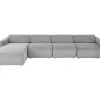 Canapés D Angle Lucca Gris Gauche 331Cm