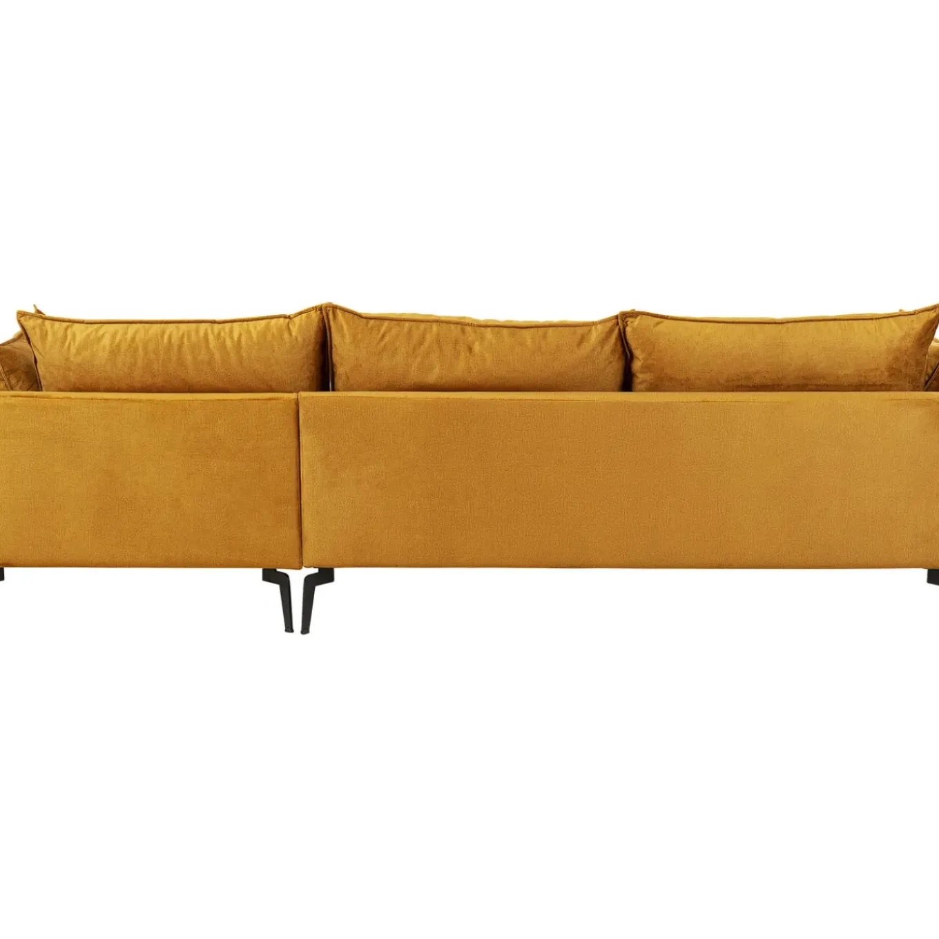 Canapés D Angle Monza Droite Velours Curry 296Cm