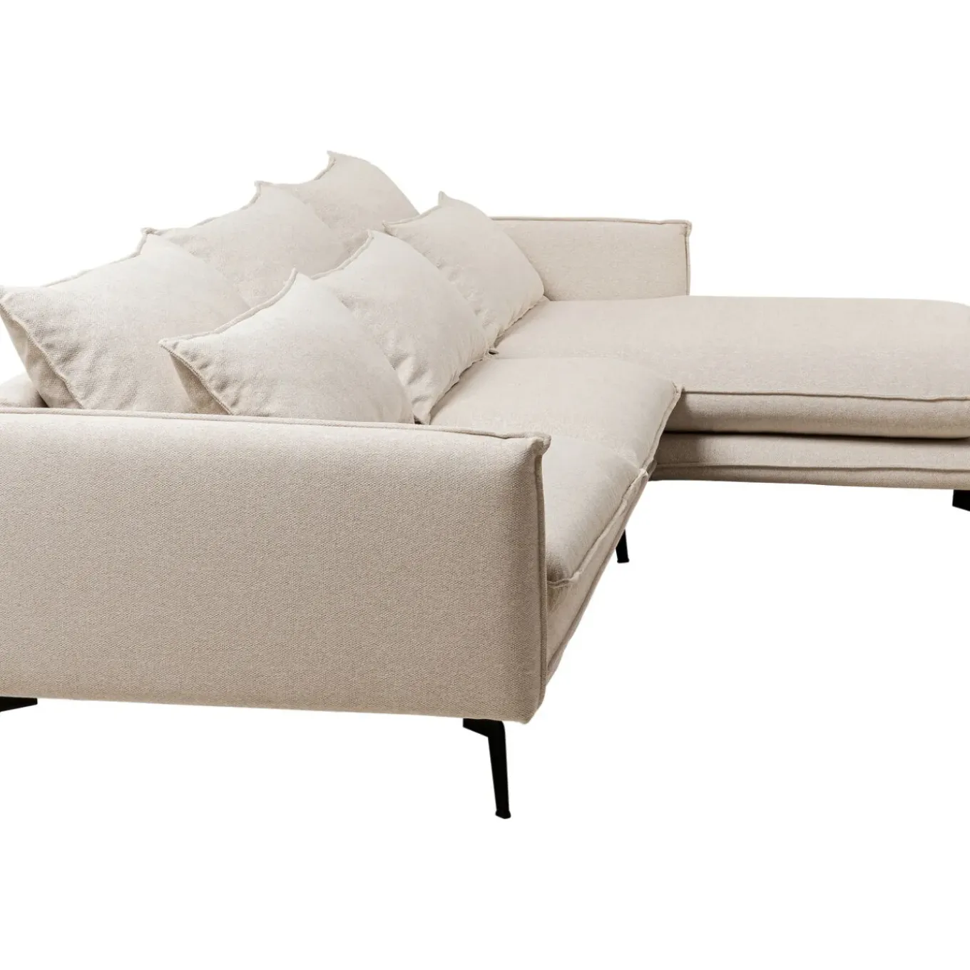 Canapés D Angle Monza Droite Creme 296Cm