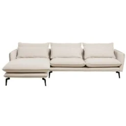 Canapés D Angle Monza Gauche Creme 296Cm