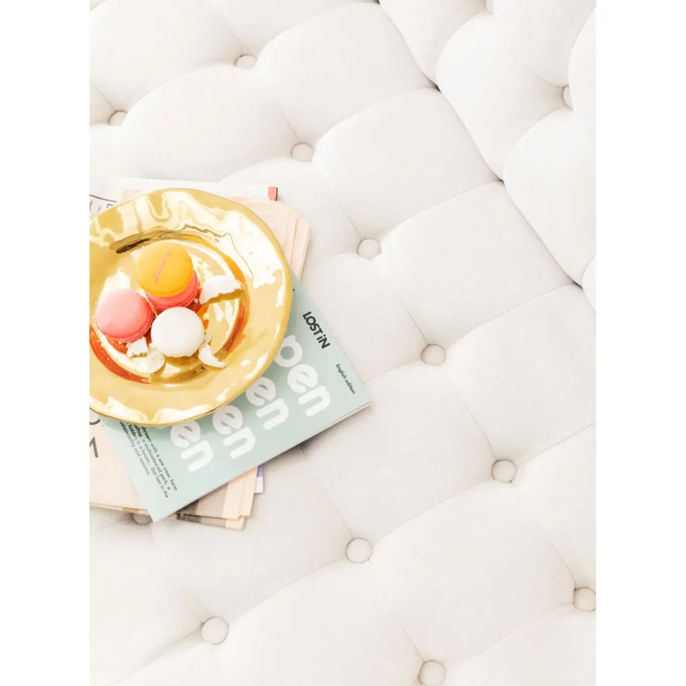 Canapés Lit Milchbar Beige 219Cm