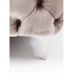 Canapés Look 3-Places Velours Gris