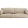Canapés Shirly 3-Places Creme 221Cm