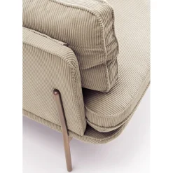 Canapés Shirly 3-Places Creme 221Cm