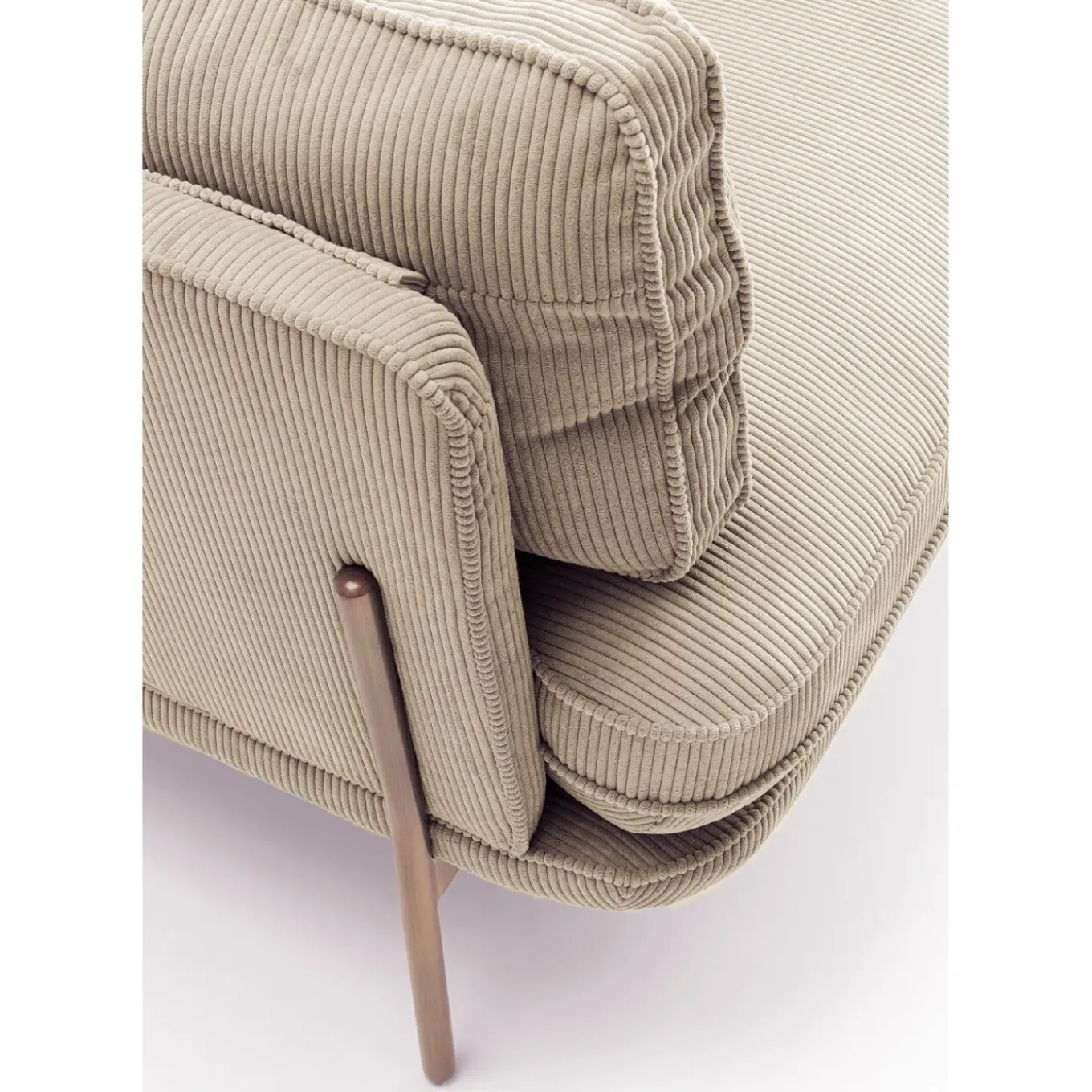 Canapés Shirly 3-Places Creme 221Cm
