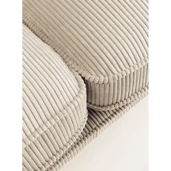 Canapés Shirly 3-Places Creme 221Cm