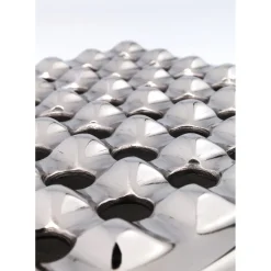 Cendrier Soho Carre Argente 25X25Cm