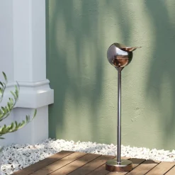 Cendrier Sur Pied Spheric Gunmetal