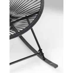 Chaise À Bascule Acapulco Noir
