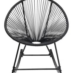 Chaise À Bascule Acapulco Noir