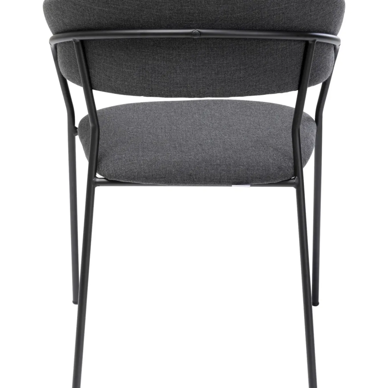 Chaise A. Acc. Belle Anthracite (2/Set)