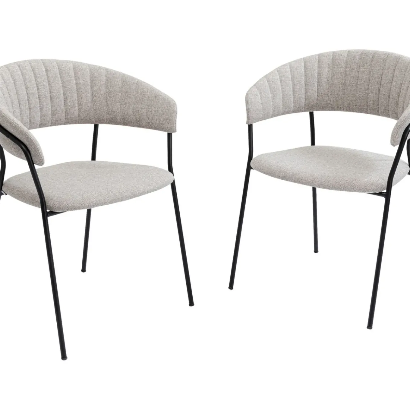 Chaise A. Acc. Belle Beige (2/Set)