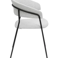 Chaise A. Acc. Belle Gris Clair (2/Set)