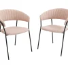 Chaise A. Acc. Belle Rose (2/Set)